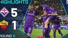 Serie A: Fiorentina 5 - 1 Roma (2024-2025)