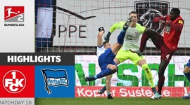 2. Bundesliga: Kaiserslautern 1 - 2 Hertha Berlin (2023-2024)