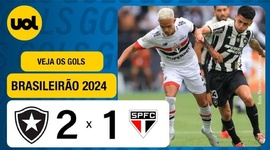 Brasileirão: Botafogo 2 - 1 São Paulo (2024)