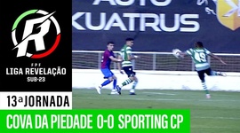Liga Revelação: Cova Piedade 0 - 0 Sporting (2019-2020)