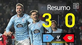 La Liga: Celta de Vigo 3 - 0 Rayo Vallecano (2025-2026)