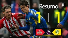 Premier League: Sunderland 1 - 1 Leeds (2025-2026)
