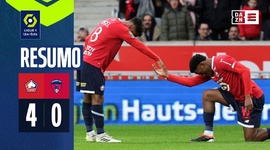 Ligue 1: Lille 4 - 0 Clermont Foot (2023-2024)