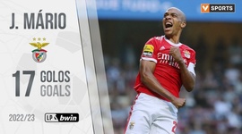 Liga Portugal Bwin: Os 17 golos de João Mário (2022-2023)