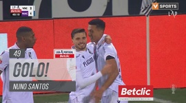 Liga Portugal Betclic: V. Guimarães vs Nacional, Golo 2-1 Nuno Santos (2024-2025)