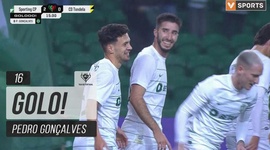 Taça de Portugal Placard: Sporting vs Tondela, Golo 2-0 Pedro Gonçalves (2023-2024)
