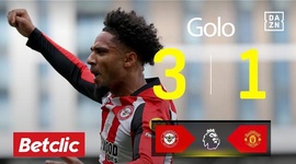 Premier League: Brentford vs Man Utd, Golo 3-1 Schade (2024-2025)