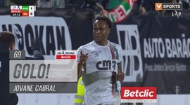 Liga Portugal Betclic: CF Estrela Amadora vs Gil Vicente, Golo 1-0 Jovane Cabral (2024-2025)