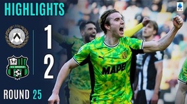 Serie A: Udinese 1 - 2 Sassuolo (2025-2026)