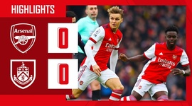 Premier League: Arsenal 0 - 0 Burnley (2021-2022)
