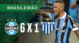 Brasileirão: Grêmio 6 - 1 Avaí (2019)