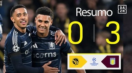 Liga Campeões: Young Boys 0 - 3 Aston Villa (2024-2025)