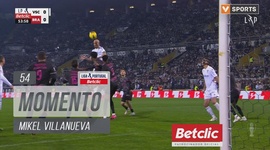 Liga Portugal Betclic: V. Guimarães vs Sp. Braga, Jogada Mikel Villanueva, 54' (2024-2025)