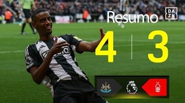 Premier League: Newcastle 4 - 3 Nottingham Forest (2024-2025)
