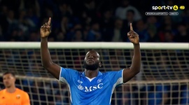 Serie A: Napoli vs Genoa, Golo 1-0 R. Lukaku (2024-2025)