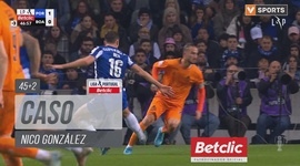 Liga Portugal Betclic: FC Porto vs Boavista, Cartão Amarelo Nico González, 47' (2024-2025)