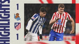 La Liga: Real Sociedad 1 - 1 Atlético Madrid (2025-2026)