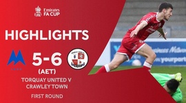 FA Cup: Torquay United 5 - 6 a.p Crawley Town (2020-2021)