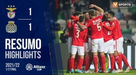 Allianz Cup: Benfica 3 - 2 g.p Boavista (2021-2022)