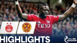 Premiership: Aberdeen 2 - 1 Motherwell (2024-2025)