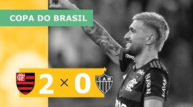 Copa do Brasil: Flamengo 2 - 0 Atlético-MG (2022)