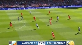 Liga BBVA: Valência 2 - 0 Real Sociedad (2014-2015)