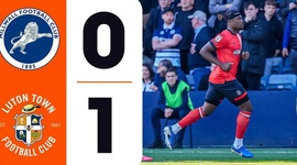 Championship: Millwall 0 - 1 Luton Town (2024-2025)