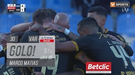 Liga Portugal Betclic: Famalicão vs Farense, Golo 0-1 Marco Matias (VAR) (2024-2025)