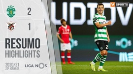 Liga NOS: Sporting 2-1 Santa Clara (2020-2021)