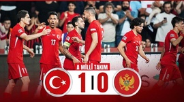 Liga das Nações: Turquia 1 - 0 Montenegro (2024-2025)
