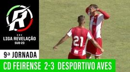 Liga Revelação: Feirense 2 - 3 Desp. Aves (2019-2020)