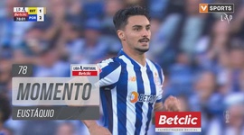 Liga Portugal Betclic: Estoril vs FC Porto, Jogada Eustáquio, 78' (2024-2025)