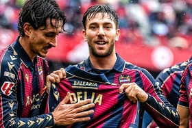 Levante vence Getafe e aproxima-se da permanência na Liga