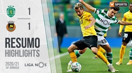 Liga NOS: Sporting 1 - 1 Rio Ave (2020-2021)