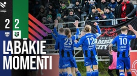 Virsliga: Grobinas SC 2 - 2 FK Auda (2024)