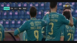 Liga NOS: Santa Clara (0-1) Sp. Braga, Golo C. Borja, 10m (2020-2021)