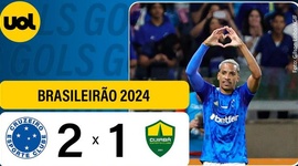 Brasileirão: Cruzeiro 2 - 1 Cuiabá (2024)