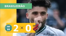 Brasileirão: Coritiba 2 - 0 Athletico-PR (2023)