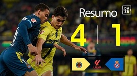 La Liga: Villarreal 4 - 1 Espanyol (2025-2026)