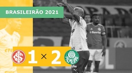 Brasileirão: Internacional 1 - 2 Palmeiras (2021)