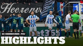 Eredivisie League: SC Heerenveen 0 - 8 PSV (2023-2024)