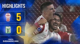 Copa Sudamericana: Huracán 5 - 0 Racing Montevideo (2025)