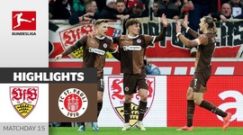 Bundesliga: Estugarda 0 - 1 FC St. Pauli (2024-2025)