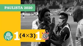 Campeonato Paulista: Palmeiras 4 - 3 g.p Corinthians (2020)