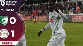 Super Ligi: Bodrumspor 0 - 1 Rizespor (2024-2025)