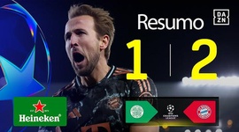 Liga Campeões: Celtic 1 - 2 Bayern München (2024-2025)
