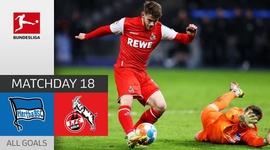 Bundesliga: Hertha Berlin 1 - 3 FC Koln (2021-2022)