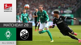 2. Bundesliga: Werder Bremen 1 - 1 SV Sandhausen (2021-2022)