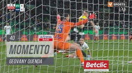 Liga Portugal Betclic: Sporting vs Famalicão, Jogada Geovany Quenda, 40' (2024-2025)