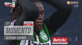 Liga Portugal Betclic: Sporting vs Benfica, Jogada Geovany Quenda, 17' (2024-2025)